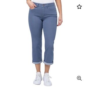 NWT Santana Cropped Jeans with Tummy Control Size 10